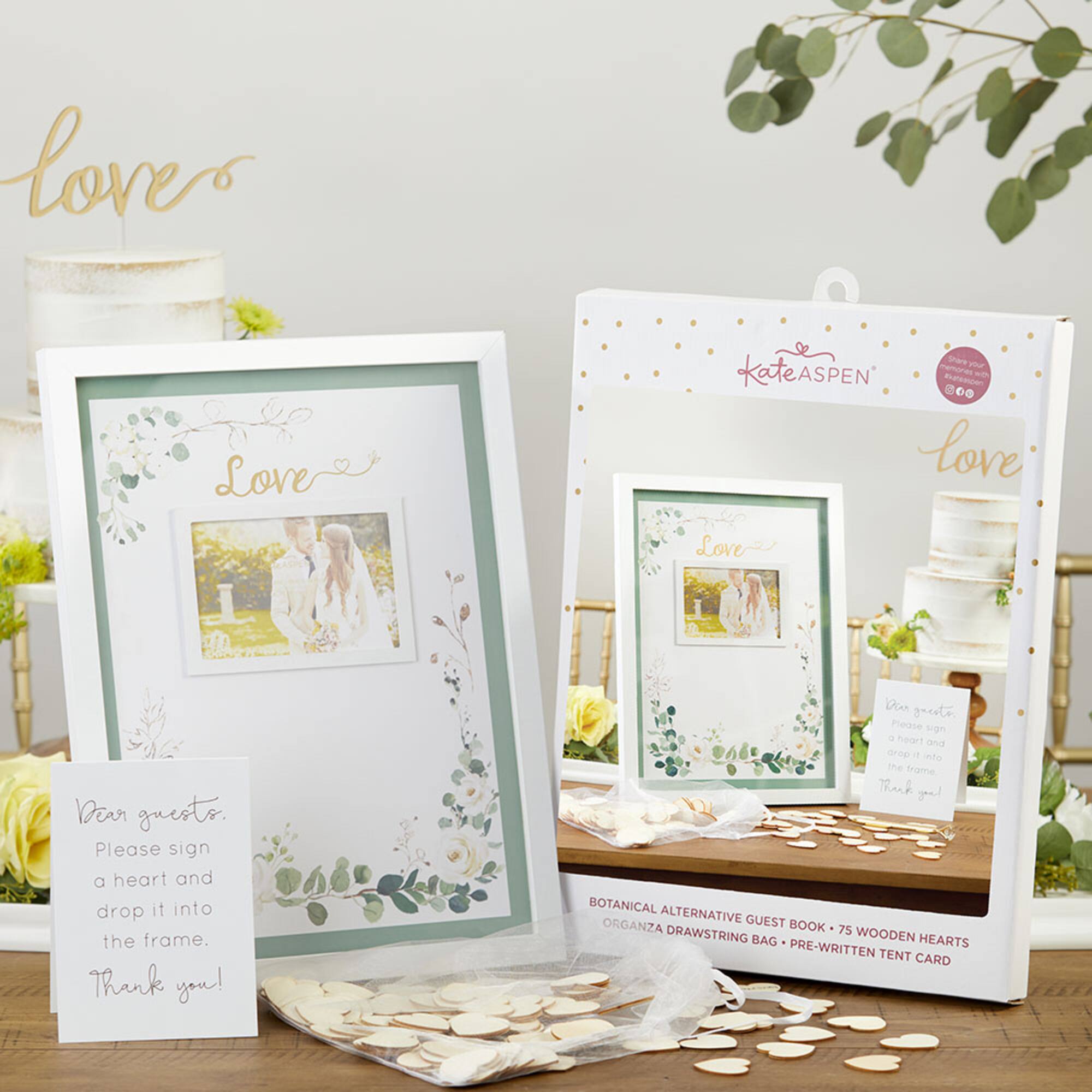 Kate Aspen® Botanical Garden Wedding Guest Book Alternative